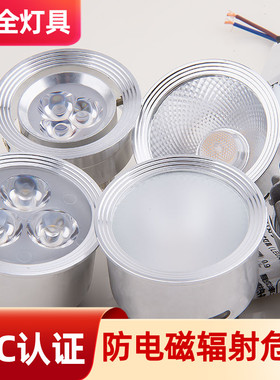 LED灯芯套装灯具维修欧式射灯筒灯变光3W5W7W暖白光白光55mm