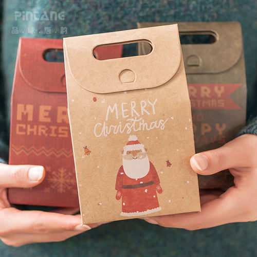 圣诞节袋子包装平安夜糖果