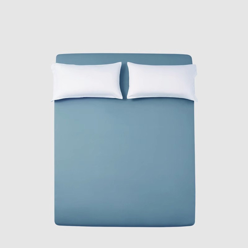 宝缦100支长绒棉抑菌单床单全棉贡缎单床笠纯色裸感亲肤