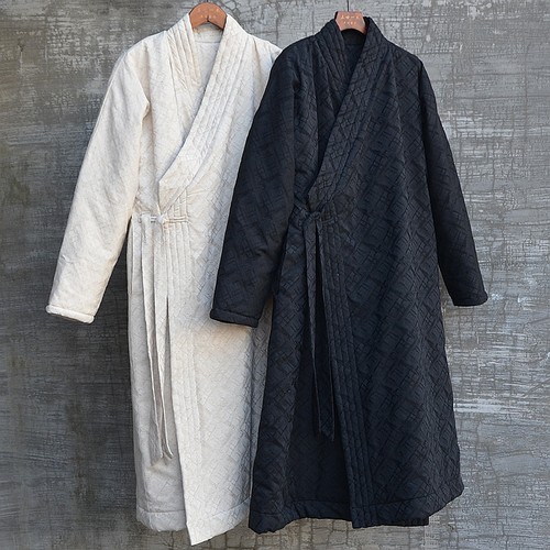 三世一木长袍棉衣保暖文艺显瘦