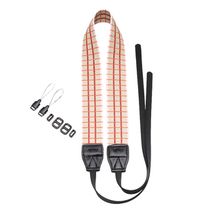 A6000 5D2 文艺彩色加长减负微单单反纯棉相机背带 颈带腕带D7000