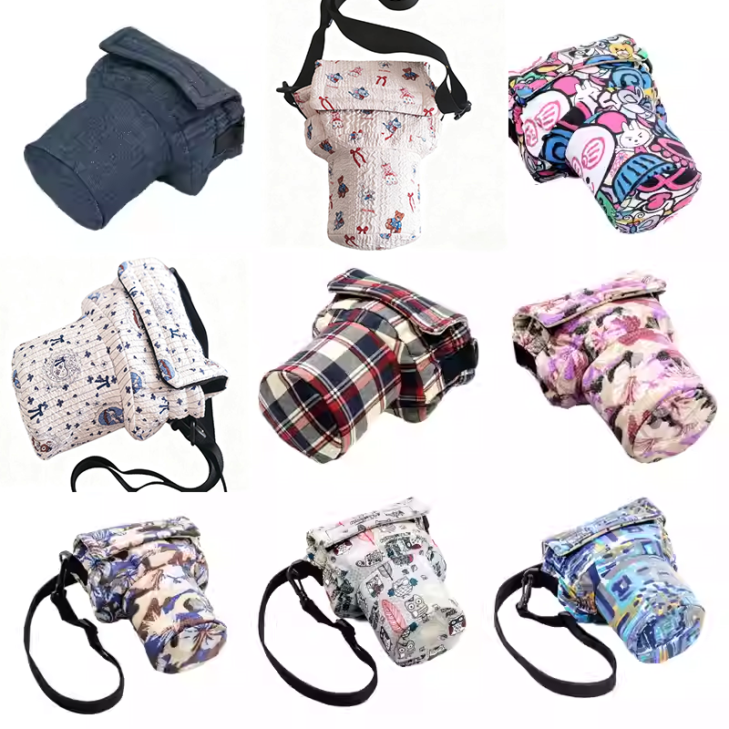 背负防震猪头包单反相机包可爱内胆包套600D200DD7000R8X-S20A7R3