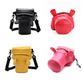 3200 防水可爱猪头相机包微单单反600D D7000 5200内胆包