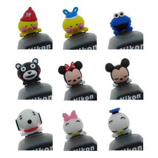 包邮 微单相机热靴防尘盖 单反相机热靴保护盖 卡通立体热靴盖