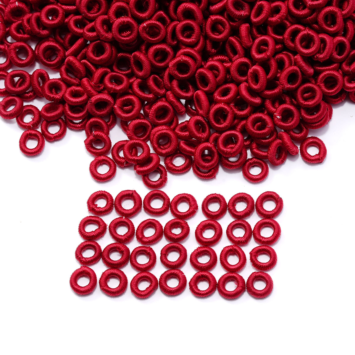 三层无痕线圈全手工制作