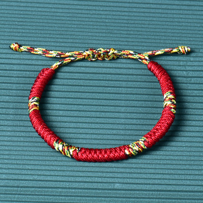 端午节五彩绳手链小粽子本命年红绳手链