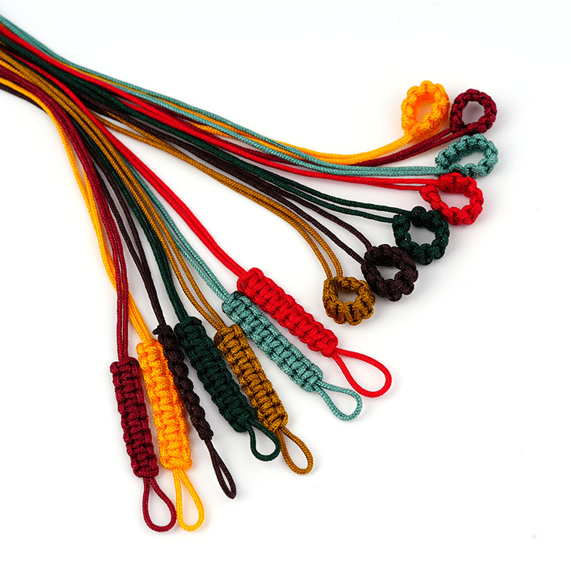 72号线平结拉环手工编织线圈