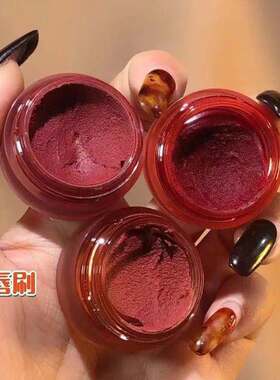 罐装no果冻唇泥丝绒雾面哑光唇釉唇彩平价学生款女v口红唇膏小众