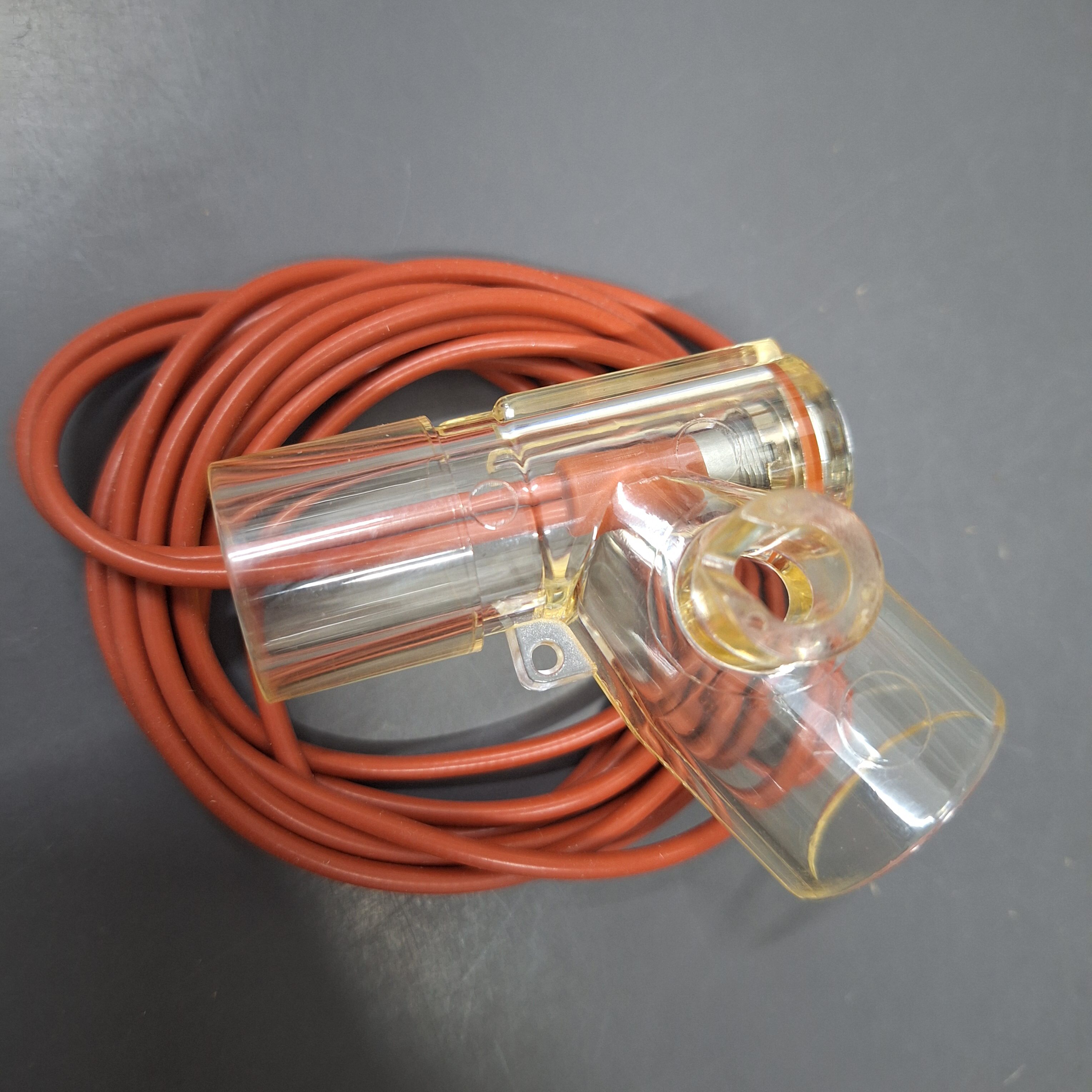 呼吸机加热丝管路 重复式加热线（有感温孔-2孔插槽）110cm