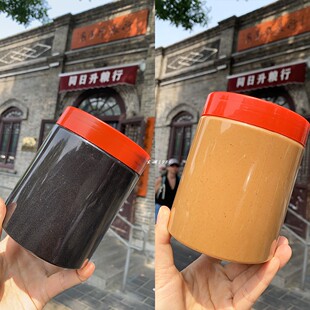 老北京同日升粮行正宗纯芝麻酱二八酱花生混合酱黑芝麻酱无添加