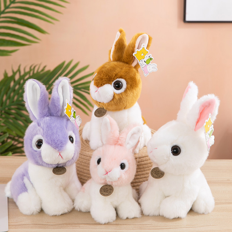 可爱兔兔毛绒玩具公仔生肖兔子吉祥物玩偶娃娃儿童生日礼物女生礼