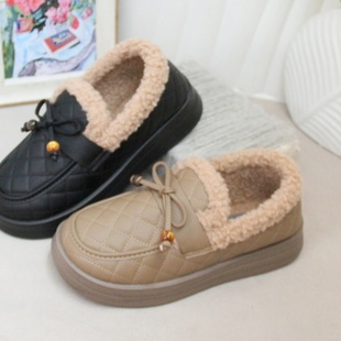 学生厚绒大棉运动健步保暖鞋 25冬季 休闲女棉鞋 老北京布鞋 轻便 新款