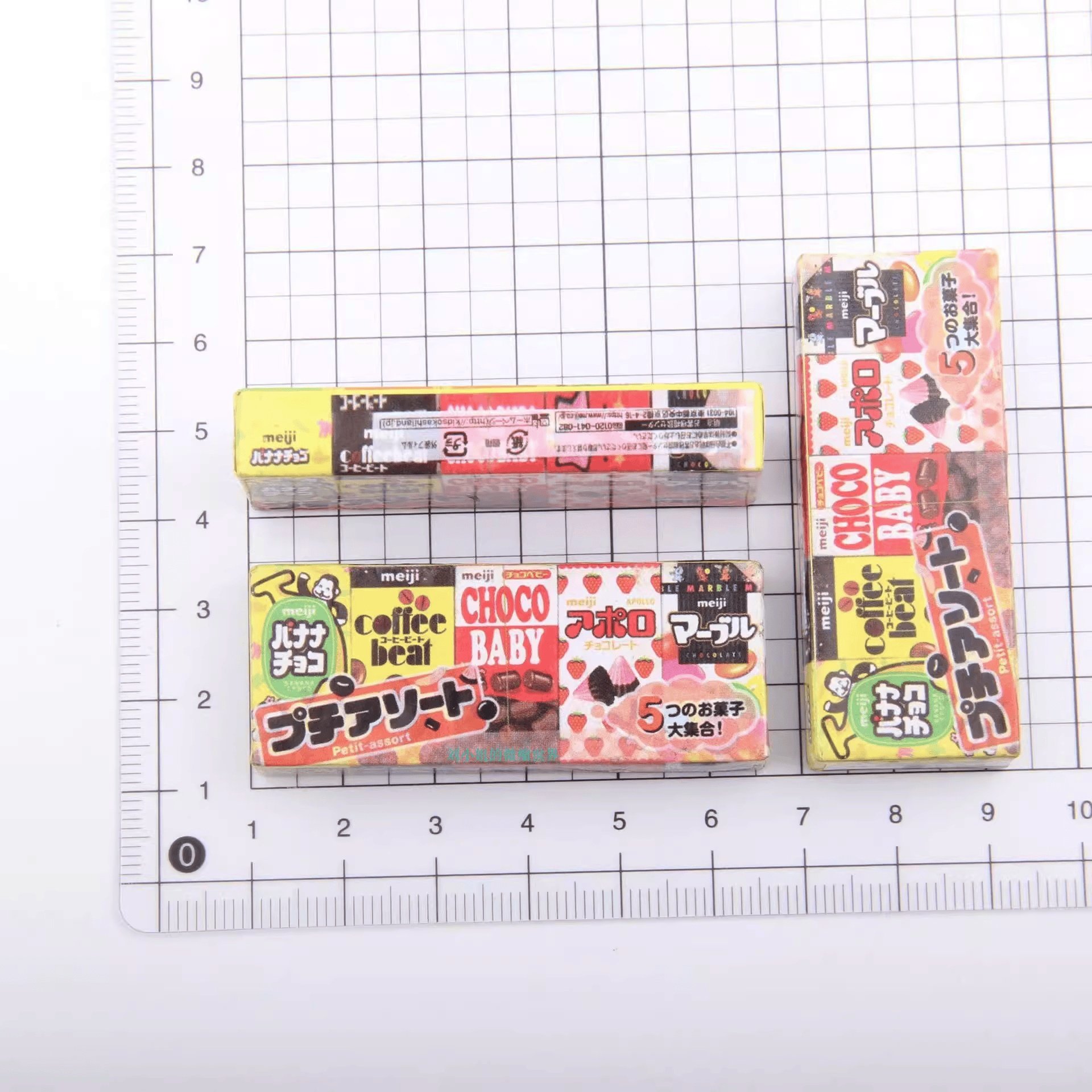 微缩食玩迷你超市便利店网红小红书同款仿真进口饼干小零食巧克力