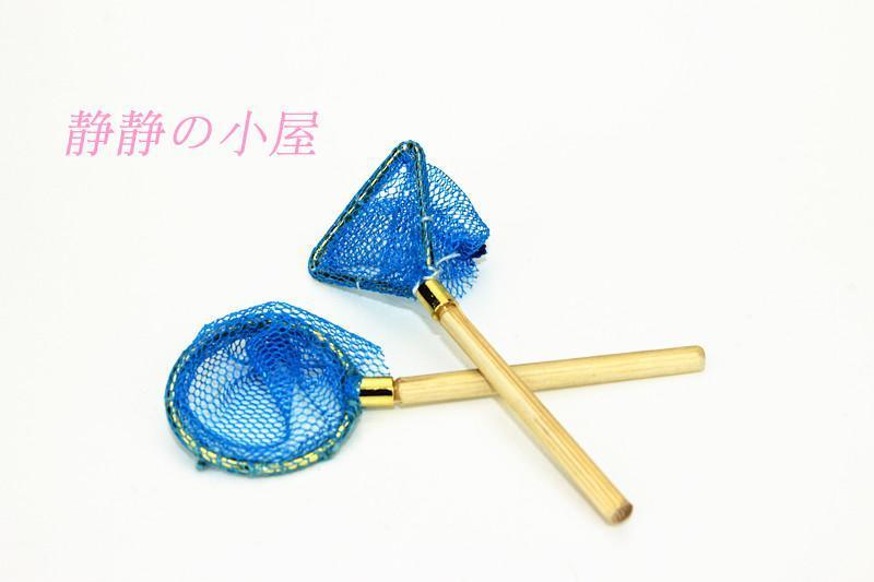 日本微缩食玩模型 娃娃屋配件微景观摆件 2017迷你仿真捕鱼网模型