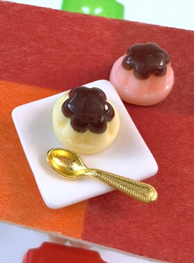 DOLLHOUSE小布娃娃屋配件diy场景模型微缩食玩迷你仿真小布丁套装