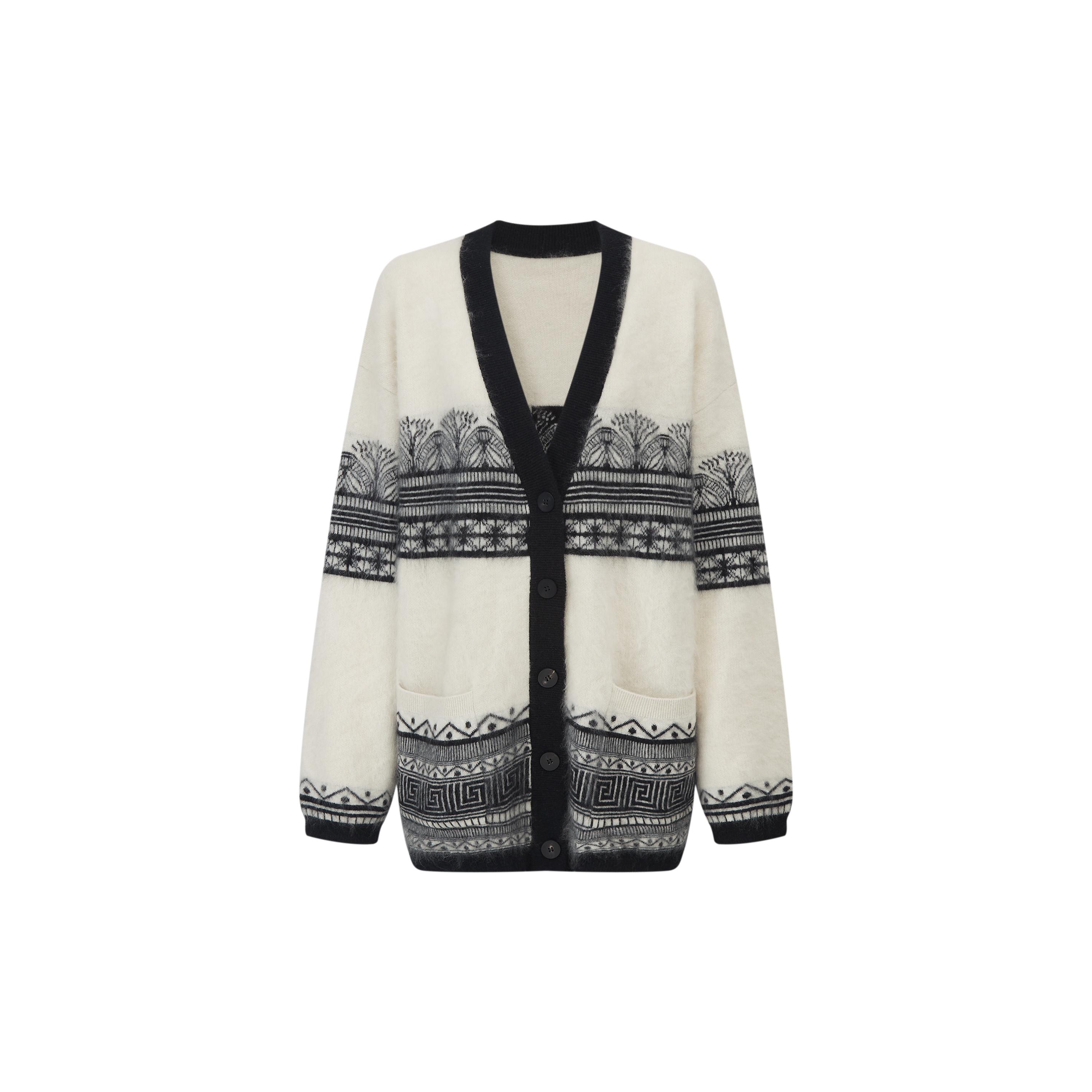 剪影羊绒开衫剪影羊绒开衫