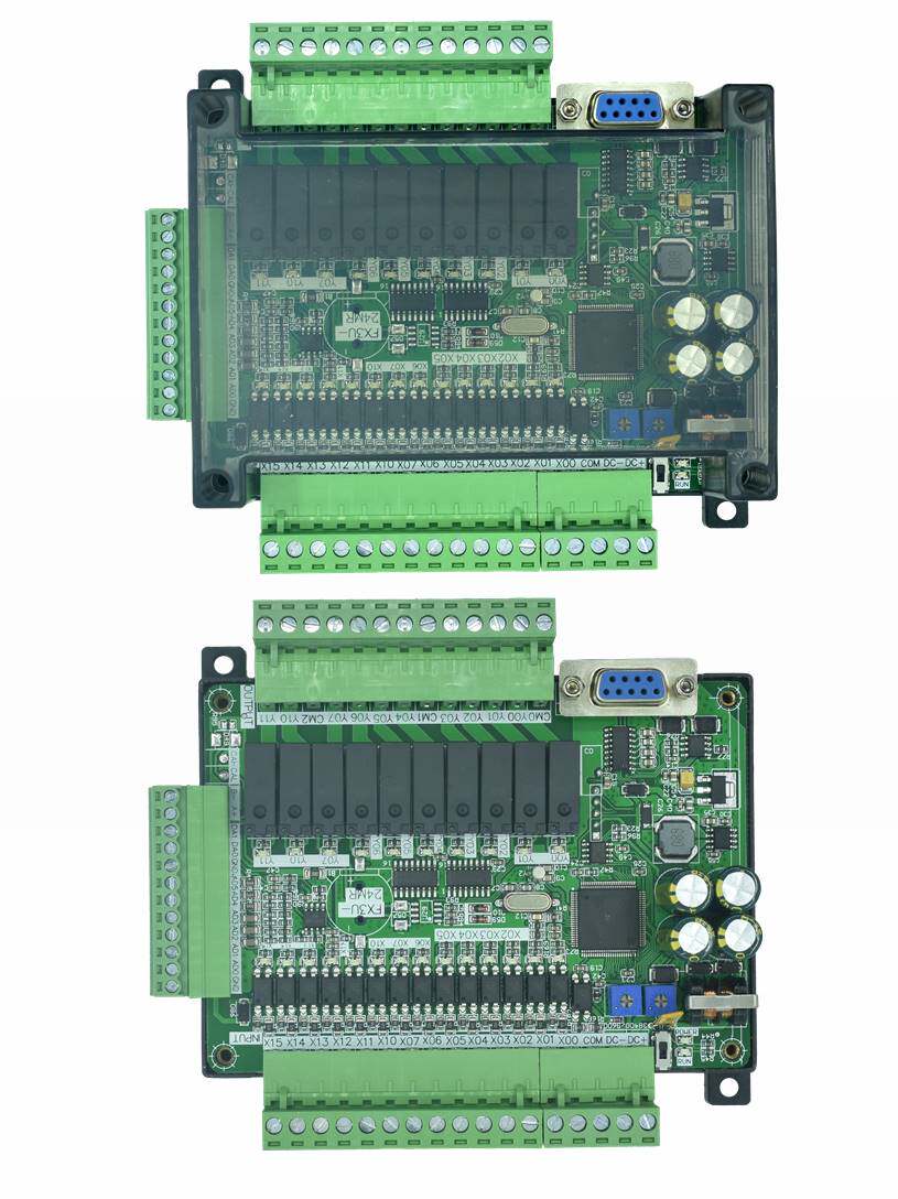 plc工控板 国产 fx1n fx2n fx3u工控板-24mr plc控制器 可编程