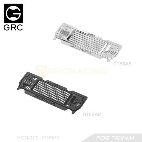 GRC TRX4M（T）福特F150水箱不锈钢装饰片仿真车壳金属 #G183AS/B