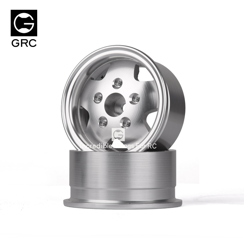 GRC 1.9寸金属轮毂G09 仿真攀爬车夹胎轮毂 TRX4 Scx10 揽胜1代