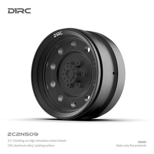 D1RC 卡车 2.2寸金属攀爬车仿真轮毂TRX4 scx10三代（ZC2NS09）