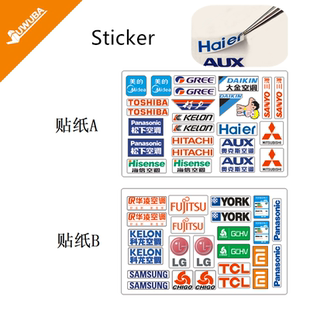 re-ment食玩 1;12 微缩模型 空调贴纸 OB11娃屋  拼装盲盒 巨无霸