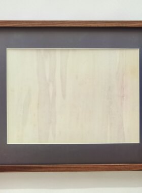 实木北美黑胡桃画框12寸圆角摆台挂墙两用字画相片海报十字绣油画