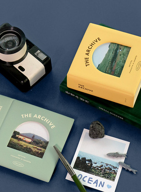 Iconic韩国方形拍立得相册富士专用SQ照片收纳册可爱3寸小卡相簿