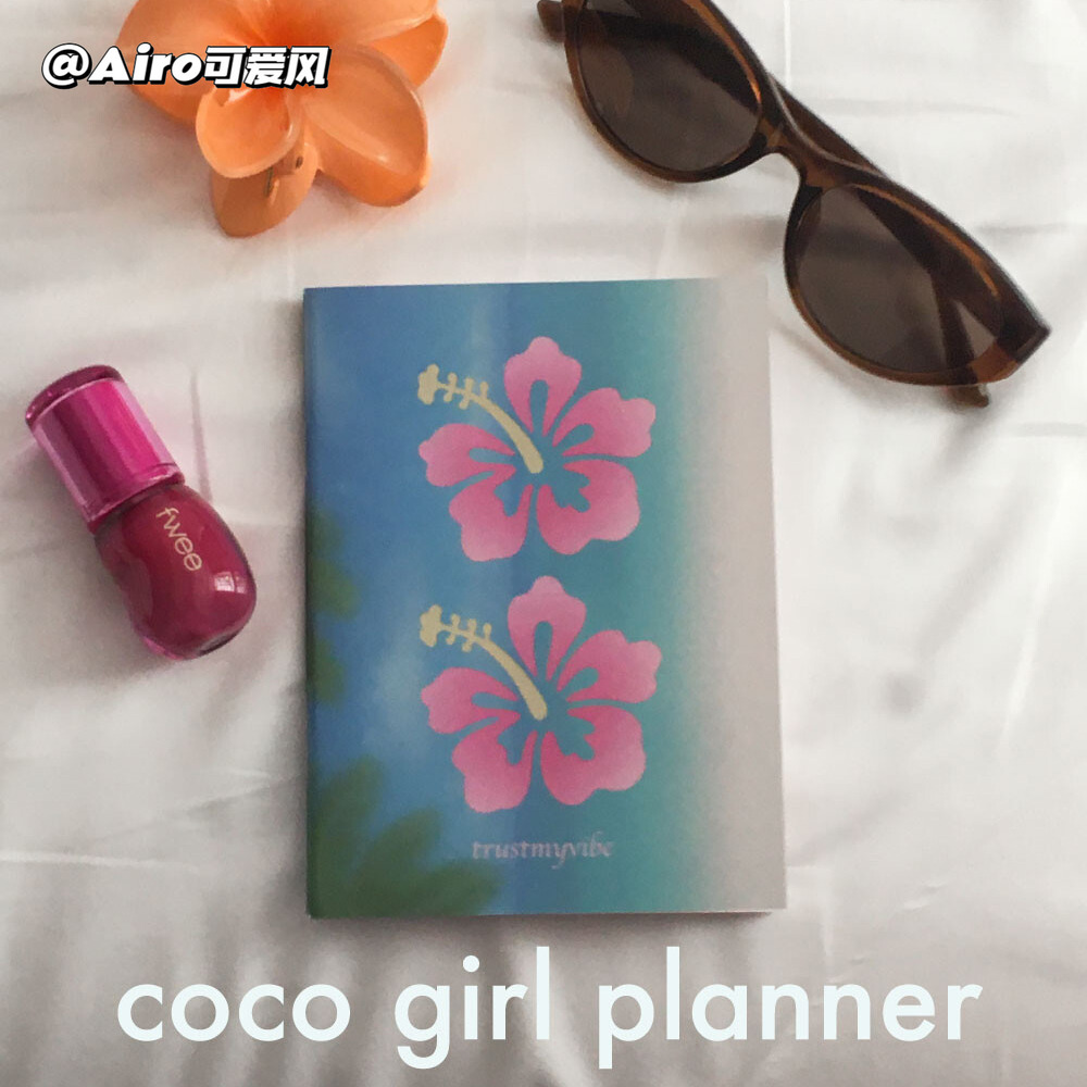 韩国trustmyvibe木槿花手账本
