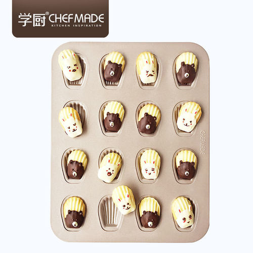 chefmade学厨16连日式蛋糕模具