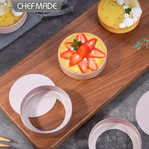 CHEFMADE学厨派盘圆挞水果蛋挞模