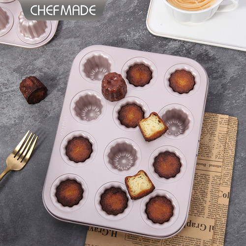 CHEFMADE学厨可露丽模具烘焙工具