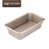 CHEFMADE学厨面包吐司不粘烤箱烤盘长方形模具芝士烤盘