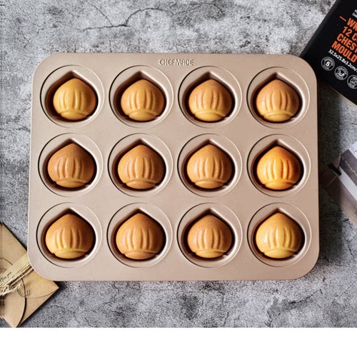 CHEFMADE学厨12连模具板栗子蛋糕