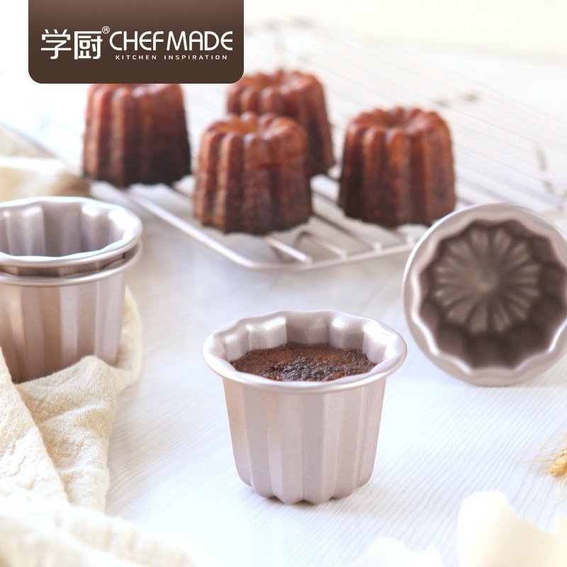 chefmade学厨可丽露不沾铃模具