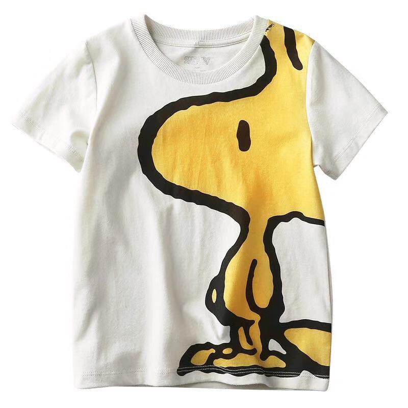 2019年新款史努比男童女童纯棉短袖T恤潮童透气吸汗 直播间爆款|msdalam kategori Kanak-kanak/Bayi/Keluarga dipasang, baju-T - dari Buy2taobao.com untuk memberikan perkhidmatan ejen Taobao profesional membeli