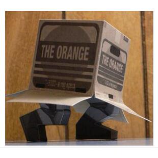 卡通CS警察兵人玩偶3d立体纸模型DIY手工制作儿童益智折纸玩具