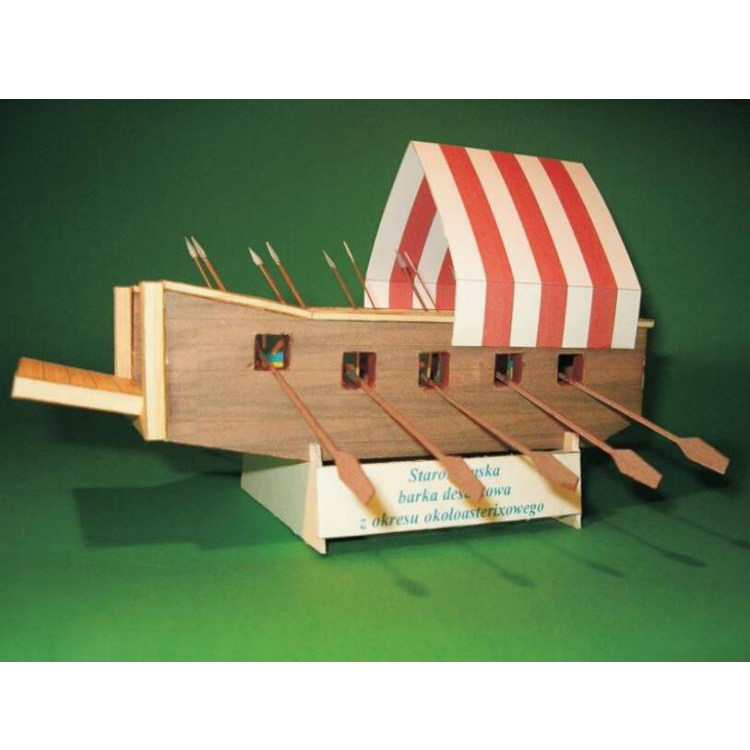 中世纪战船战舰船模3d立体纸模型diy手工制作儿童折纸益智玩具