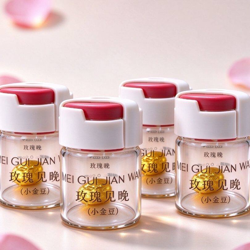 七夕新品闺小初言套盒私护用品黏膜小金豆玫瑰见晚小金豆一粒瑾