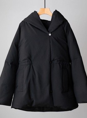 【Highline系列】鼎尖！嫡y意大利BOTT精纺羊毛真丝衬白鹅羽绒服