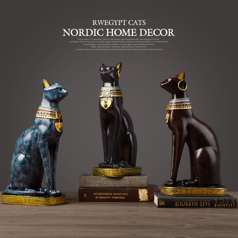 埃及欧式风客厅玄关电视柜摆件