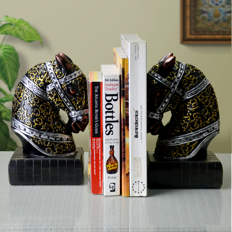 招财开业结婚新房礼物书柜摆件