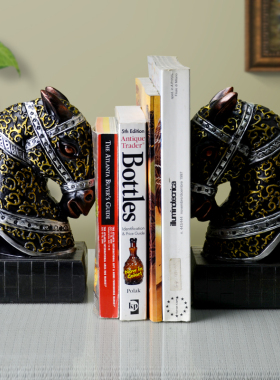 招财开业结婚新房礼物书柜摆件