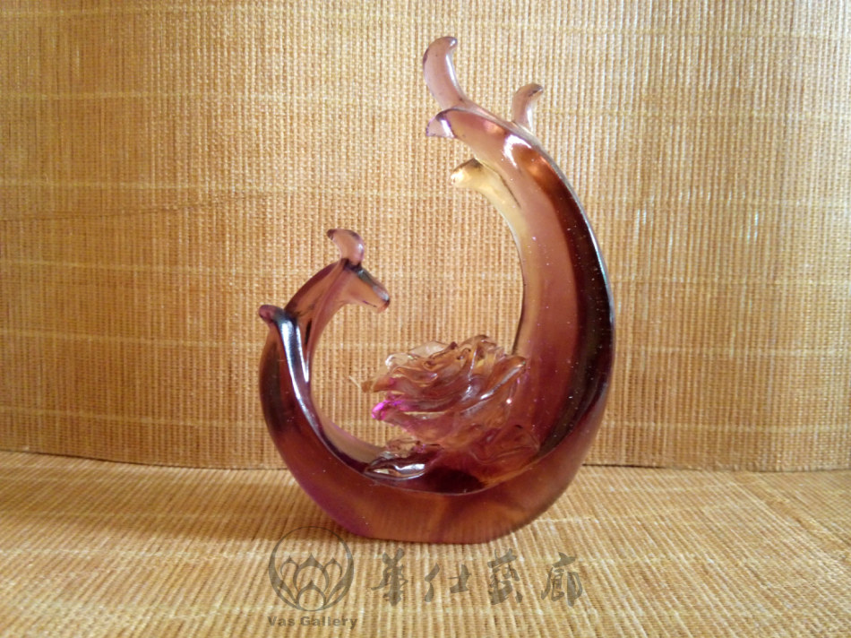 琉璃摆件礼品奖杯可定制图片
