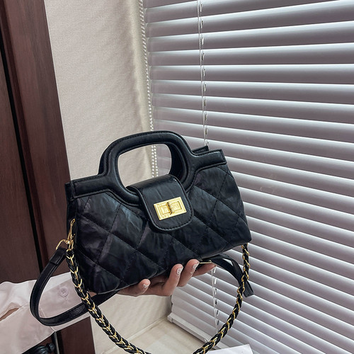 潮流时尚百搭菱格女包