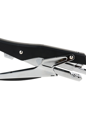 得力0329手握式便携订书机办公用品订书器适配12#订书钉