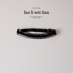 性感简约蕾丝花边大腿圈 日系新款腿部饰品腿带花边腿环女