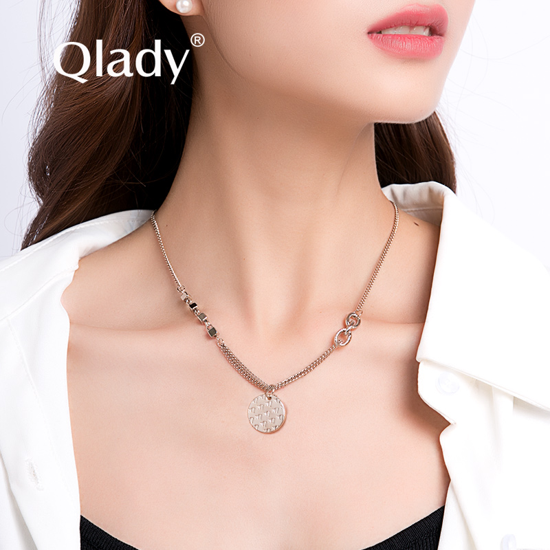 毛衣链短款女卫衣2025年新款潮装饰项链小众设计感高级挂件配饰