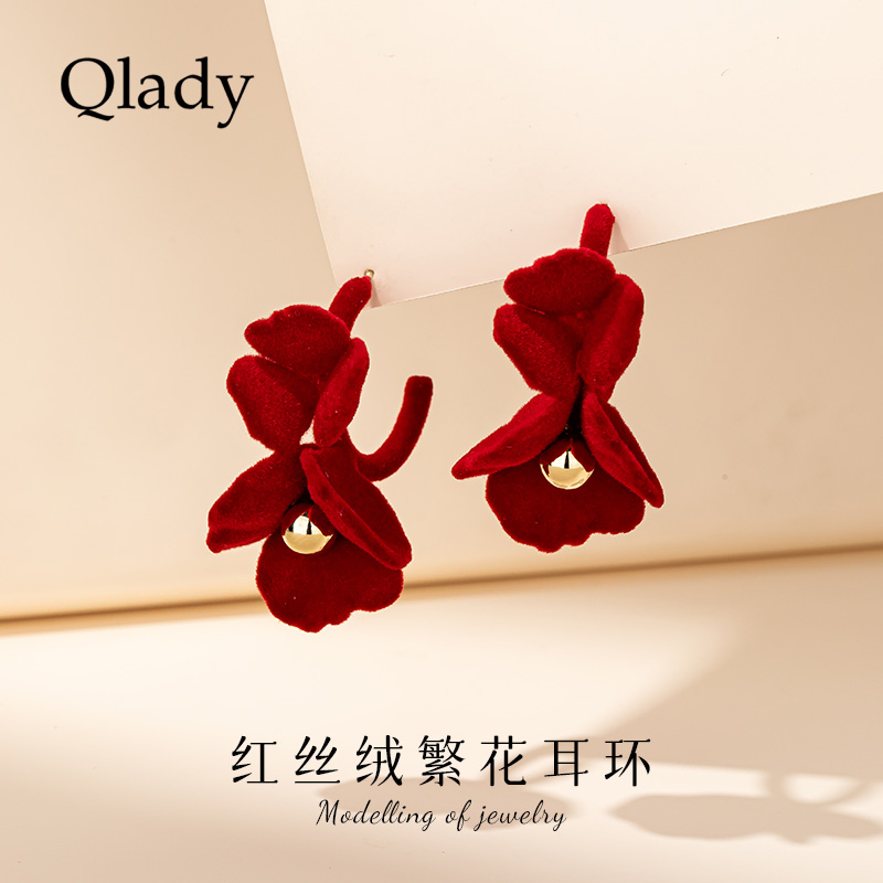 耳环高级感轻奢小众气质