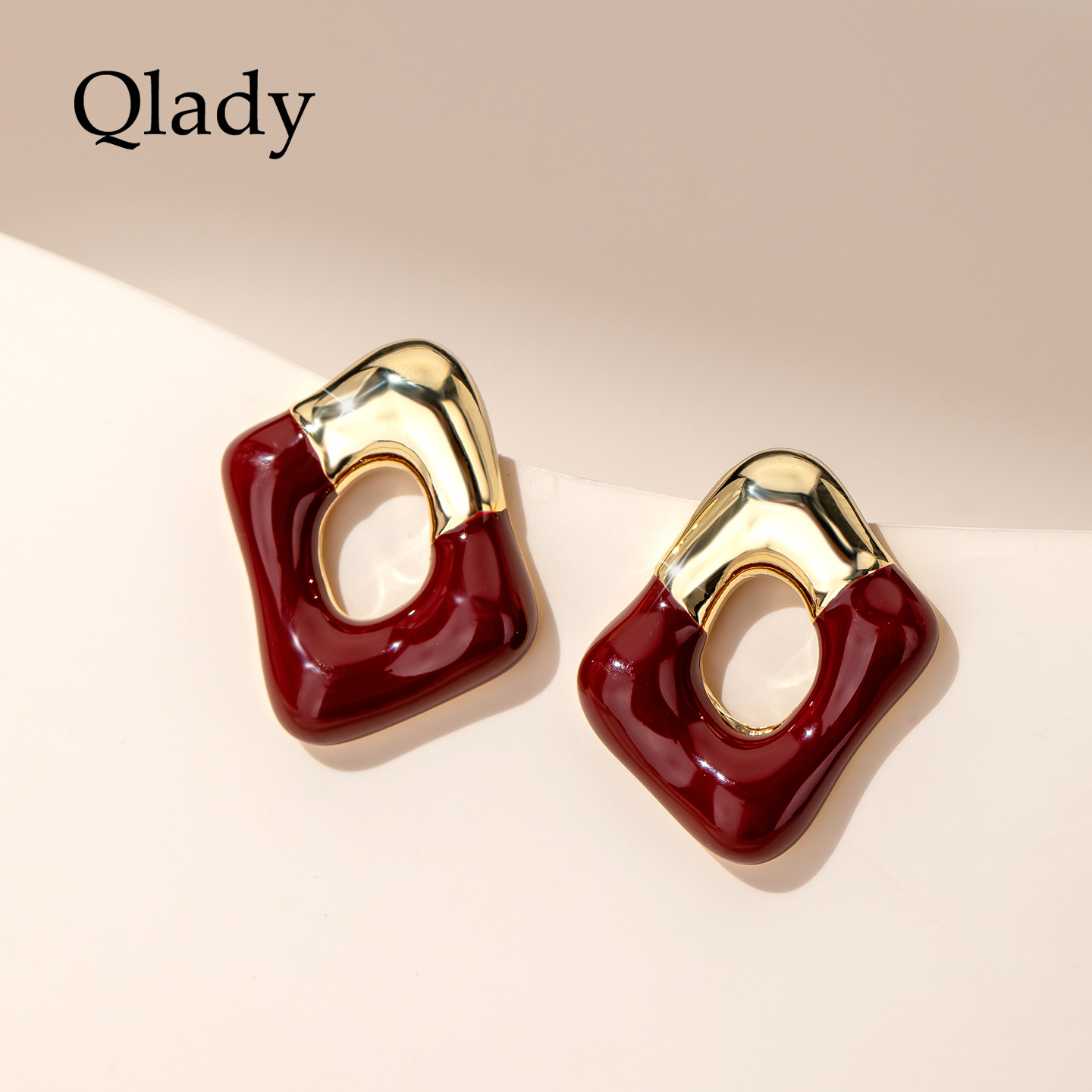 【新品】几何耳钉女金色银耳饰女巨好看耳环2025新款爆高级感首饰