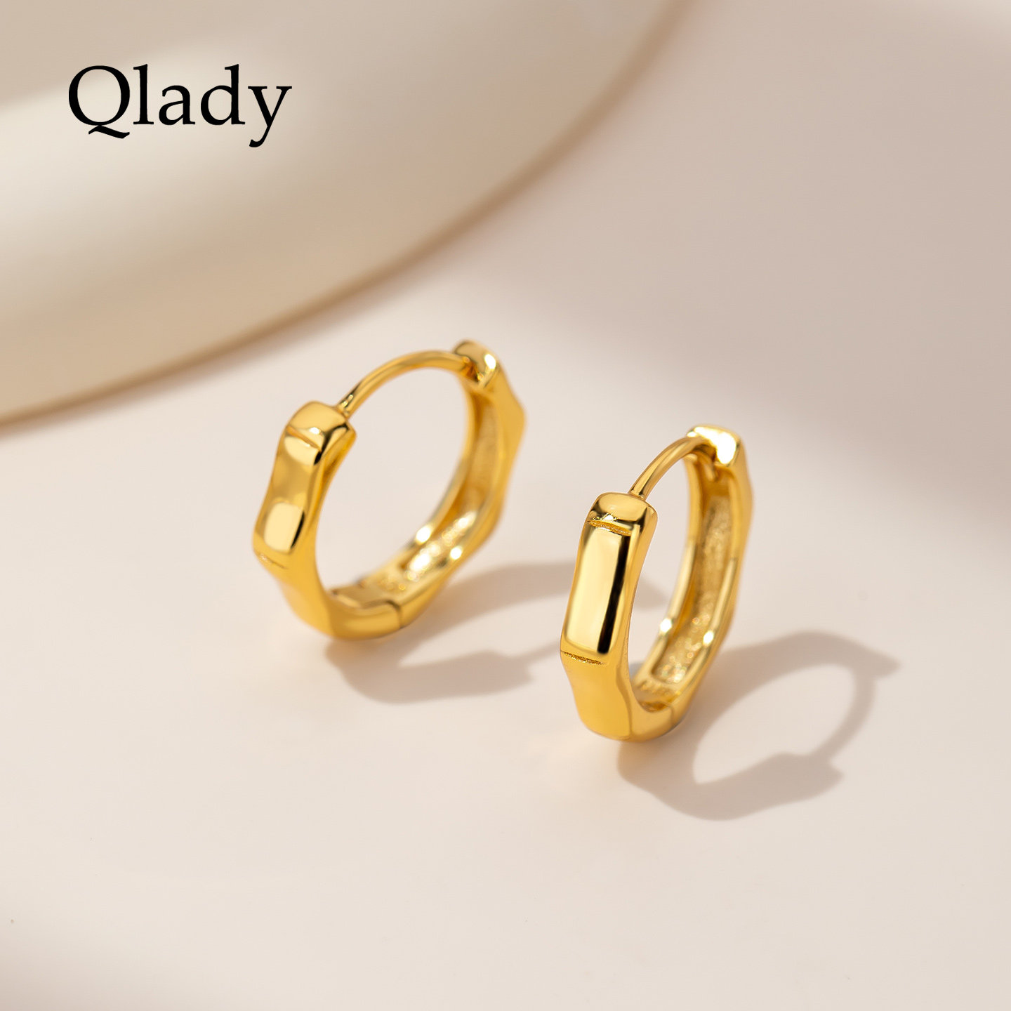 竹节纯银耳圈气质耳饰女巨好看素圈耳环圈圈2025新款爆款高级耳扣,饰品/流行首饰/时尚饰品新,耳环,淘宝优惠券,粉丝福利购,淘宝优惠卷